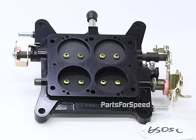 AED 6505C Billet Carburetor Base Plate Holley 4150 Double Pumper 650 750 800 USA • $189.99