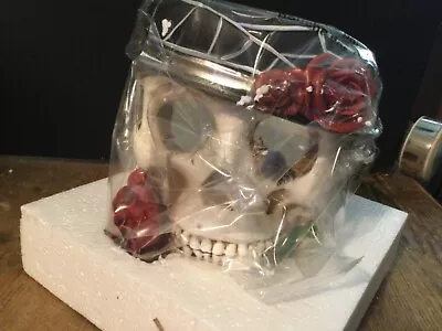 $23.99 • Buy Yankee Candle PHANTASMAGORIA Halloween Skeleton SKULL Holder