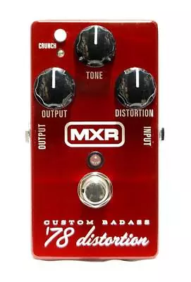 MXR M78 Custom Badass '78 Distortion Overdrive Guitar Effect Effects Pedal • $119.99