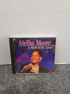 Melba Moore A Night In St  Lucia 2001 New • $14.99
