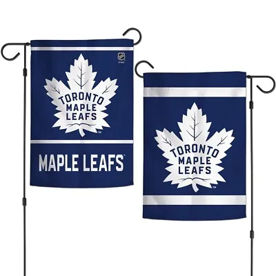 Toronto Maple Leafs 12 X18  2 Sided Garden Flag New Wincraft 👀🏒 • $15.50