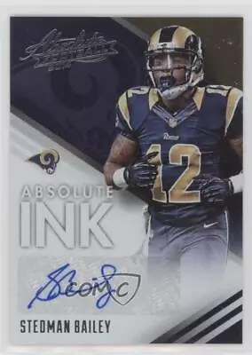 2014 Panini Absolute Absolute Ink Stedman Bailey #AB-SB Auto • $3.41