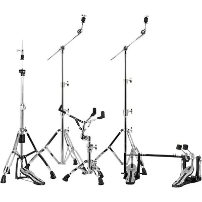 Mapex Mars HP6005-DP 5-Piece Hardware Pack Double Bass Drum Pedal Chrome • $509