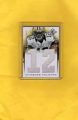 2012 Leaf Limited Jumbo Jersey Marques Colston 5/25  #24 • $22