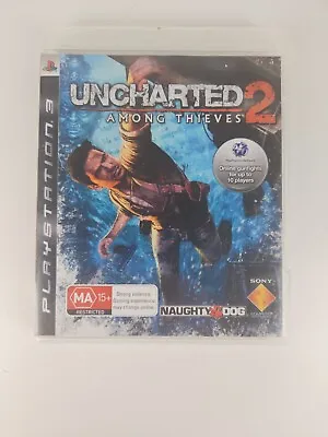 Uncharted 2 Among Thieves Playstation 3 Video Game PS3 AUS PAL Complete Manual • $10