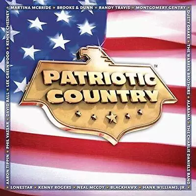 Patriotic Country - Audio CD By Various Artists - GOOD • $5
