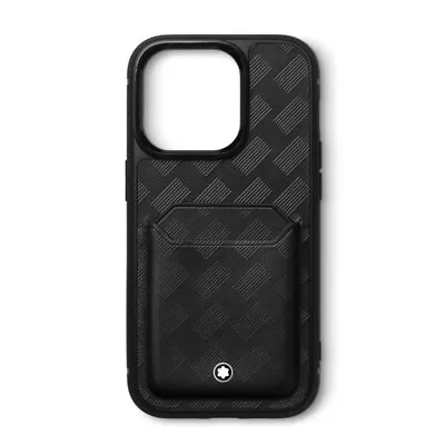Montblanc Extreme 3.0 Genuine Leather 2CC Hard Cover Case For IPhone 15 Pro • $379.99