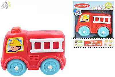 NEW Infunbebe My 1st Musical Toy Fire Engine | Infant Toddler Toys | IhartTOYSYS • $35
