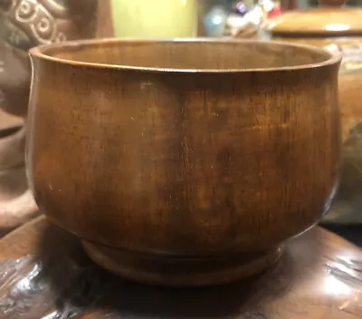 Hawaiian Koa Bowl  Pedestal  VTG • $169