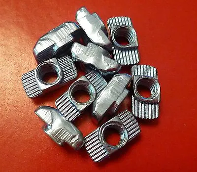 80/20 8020 EQUIVALENT - 3932 - Drop-In 10-32 Quarter Turn Nut 15 Series (10 Pcs) • $7.90