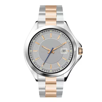 Italian Quartz Men's Analogue Stainless Steel Glass Water Resistant Wristwatch • £59.99