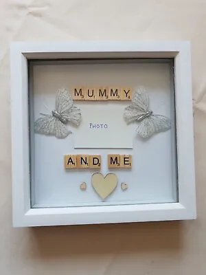 Personalised Scrabble Box Frame Mummy And Me Frame • £17.99