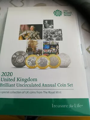 2020 UK B/U ANNUAL COIN SET. 13 X Coins In Sealed Pack.rare Olympic 50p • £0.99