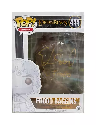 Lord Of The Rings Frodo Funko Pop #444 Signed By Elijah Wood Authentic + COA • £230