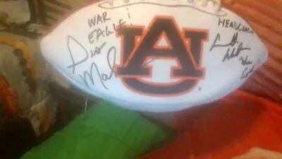 Coach Gus Malzahn & Cadillac Williams Autograph Auburn Tigers Football 2 Legends • $169