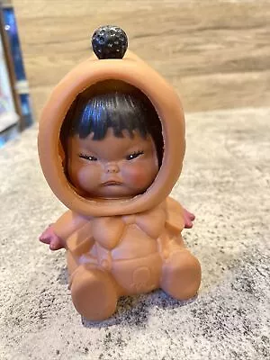 Vintage Rubber Eskimo Baby Doll Changing Happy Face/Sad Face/crying Baby • $19.99