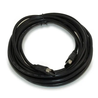 15ft  6 Pin To 6 Pin Firewire 400 / 1394 / ILink Cable • $7.63