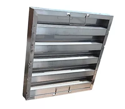 Restaurant Kitchen Extractor Hood Canopy Spare Baffle Grease Filter 445x445x48mm • £129.99