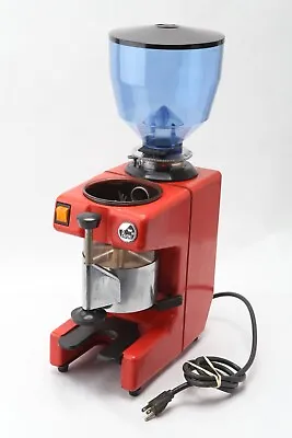 La Pavoni Zip Coffee Burr Coffee Espressor Commercial Shop Grinder Red Vintage • $459.99
