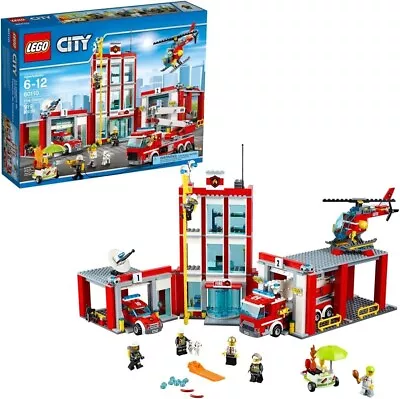 LEGO 60110 City Fire Station Brand New Sealed • $399