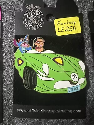 Disney/mcdonalds~lilo & Stitch In Green Convertible Le 250 Fastasy Pin • $2.25