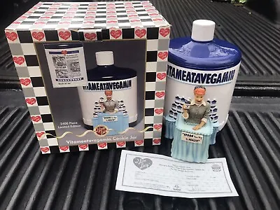 I Love Lucy Vitameatavegamin Cookie Jar Episode #30 Lucy Does A Commercial W/BOX • $140