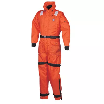 Mustang Deluxe Anti-Exposure Coverall & Work Suit - Orange - Medium MS2175-2-... • $702.24