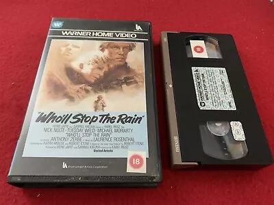 Who'll Stop The Rain Rare Warner Brothers Big Box Ex Rental Vhs Video Pre-cert • £18.50