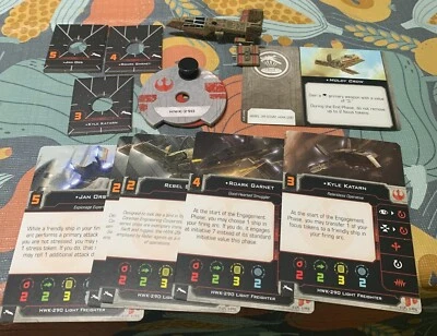 $5.50 • Buy Star Wars X Wing Miniatures Game HWK Hawk Expansion