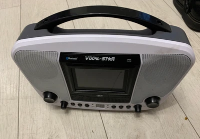 £40 • Buy Vocal Star VS105BT Portable Karaoke Machine (CD, VCD & Bluetooth)