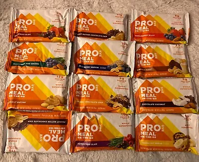 PROBAR Meal Bar 12 Flavor Variety Pack Natural Energy Non-GMO Gluten-Free 3oz • $28.95