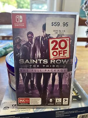 Saints Row The Third The Full Package - Nintendo Switch • $29