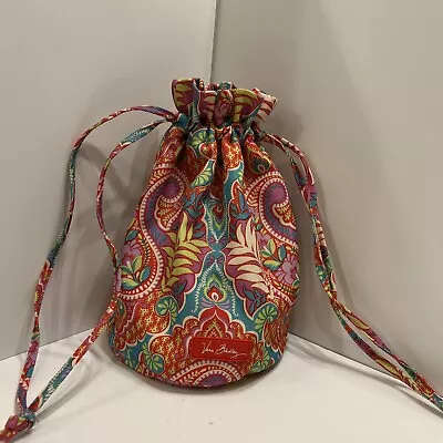 Vera Bradley Dream Tapestry Packable Travel Laundry Bag Travel Beach Camping • $16