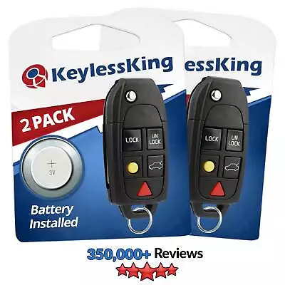 2 Remote Key Fob For 2004 2005 2006 2007 2008 2009 2010 2011 12 13 14 Volvo Xc90 • $53.95