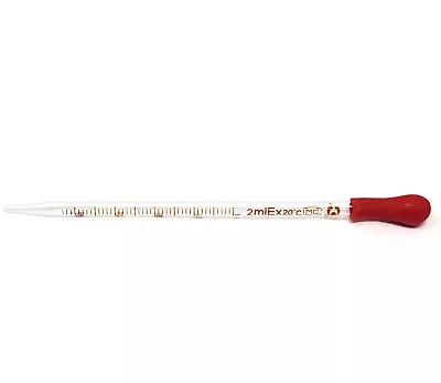 Graduated Medicine Glass Droppers 2ML Pipet Pipette 8  With Scale • $7.99