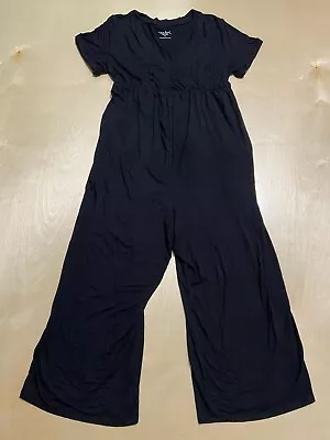 Isabel Women’s Black Romper Maternity Jumpsuit Dress Size Medium • $19.25