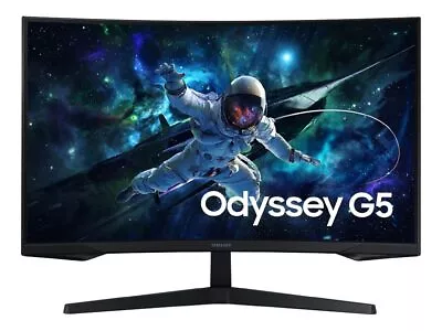 Samsung Odyssey G55C 32  QHD VA 165Hz FreeSync Curved Gaming Monitor LS32CG552EE • $450