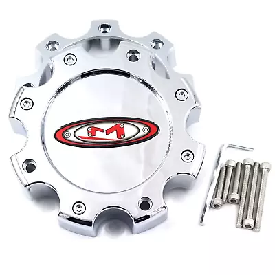 Moto Metal Chrome Red Logo 8Lug Center Cap For MO955/956 Wheels P/N 845L170 • $29