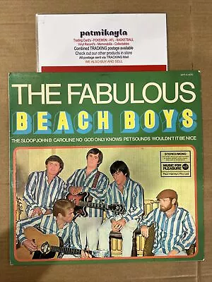 The Fabulous Beach Boys Vinyl LP Record - Surfing Music (1969) • $20