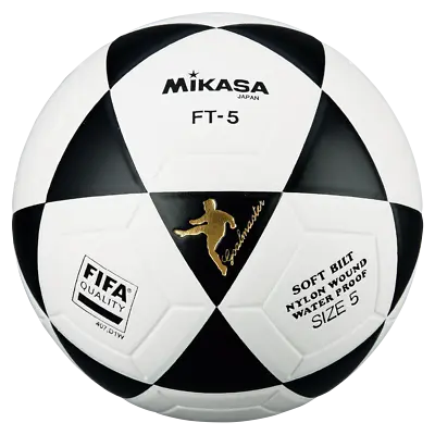 Mikasa FT5 Goal Master FIFA Soccer Ball Footvolley Ball Size 5 White And Black • $49.85