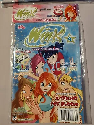 Rare 2005 Winx Club Comic Magazine #4 Sealed Nos With Collectible Bracelets  • $18.81