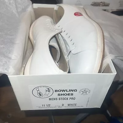 Vintage PBS Linda Bowling Shoes Unused Deadstock 11.5 D White • $85