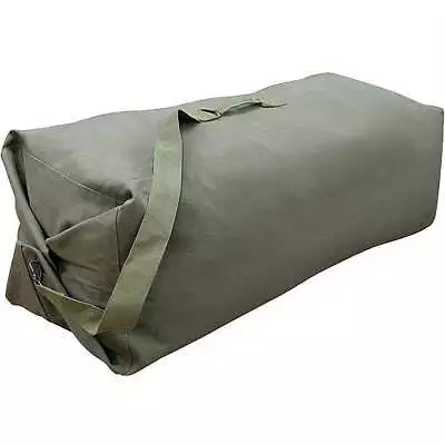 Stansport Duffel Bag With Strap Black Cotton Canvas    • $24.80