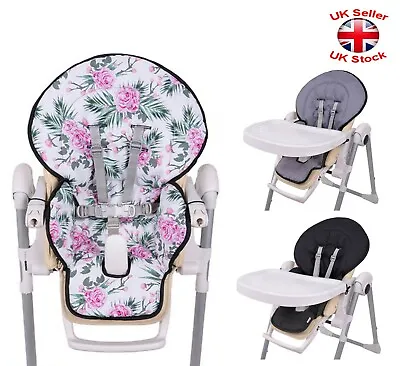 REPLACEMENT High Chair Seat Feeding COVER Cushion LINER INSERT • £19.97