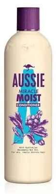 £8.45 • Buy Aussie  Conditioner Miracle Moist With Macadamia Nut Oil 500ml