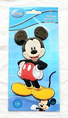 Disney Mickey Mouse Iron Sew On Patch Appliqué • $8.89