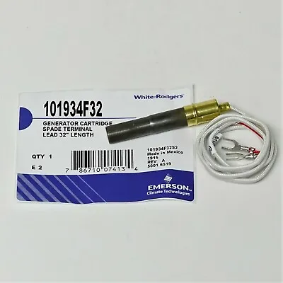 101934F32 White Rodgers Pilot Generator Thermopile 750mv Millivolt For 1950-001 • $46.64