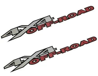 (2)  4x4 Offroad Decals Stickers - For Dodge Ram Chevy Silverado F-150 4x4 Truck • $14.79