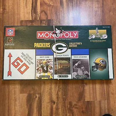 2003 NFL Green Bay Packers Collector's Edition Monopoly Board Game  • $40