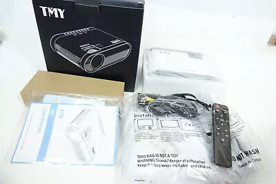 TMY Projector 7000 Lumen 100 In Projector Screen 1080P Full HD Supported Video  • $69.99